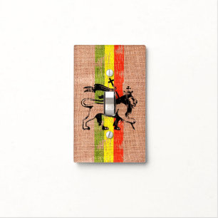 King lion light switch cover