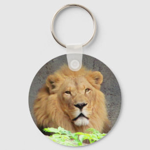 King Lion Mane Man of the Pride Keychain