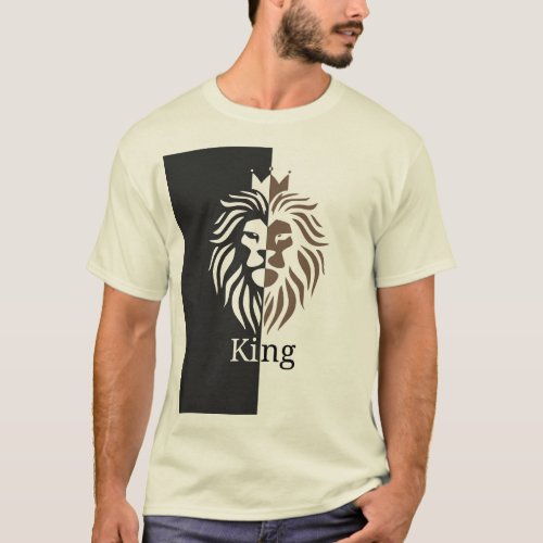 King Lion Natural Mens T_Shirt