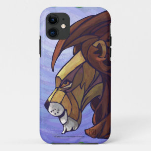 King Lion on Purple iPhone 11 Case