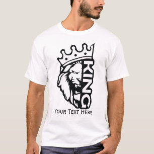 King Lion – Royal Strength Power Animal Design T-Shirt