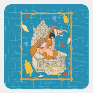 King Louie Square Sticker