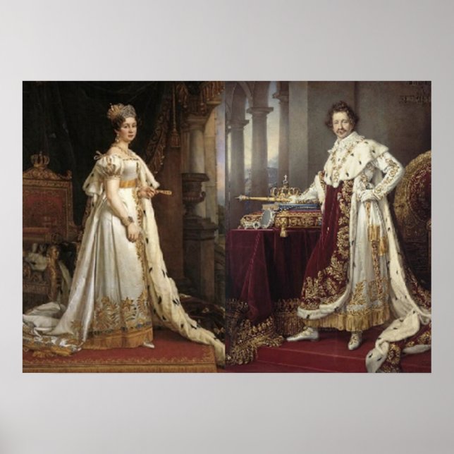 King Ludwig I of Bavaria Poster (Front)
