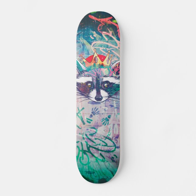 King Mapache Skateboard Deck (Front)