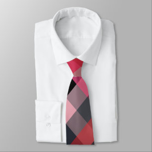 King Me Plaid Necktie