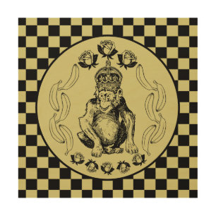 King Me Wood Wall Art