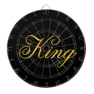 King Metal Cage Dartboard With Darts