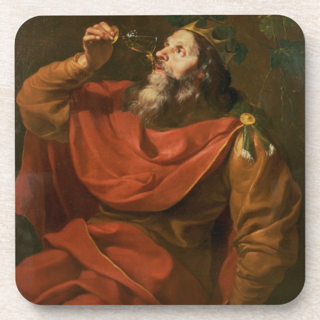 King Midas Drink Coaster (Front)