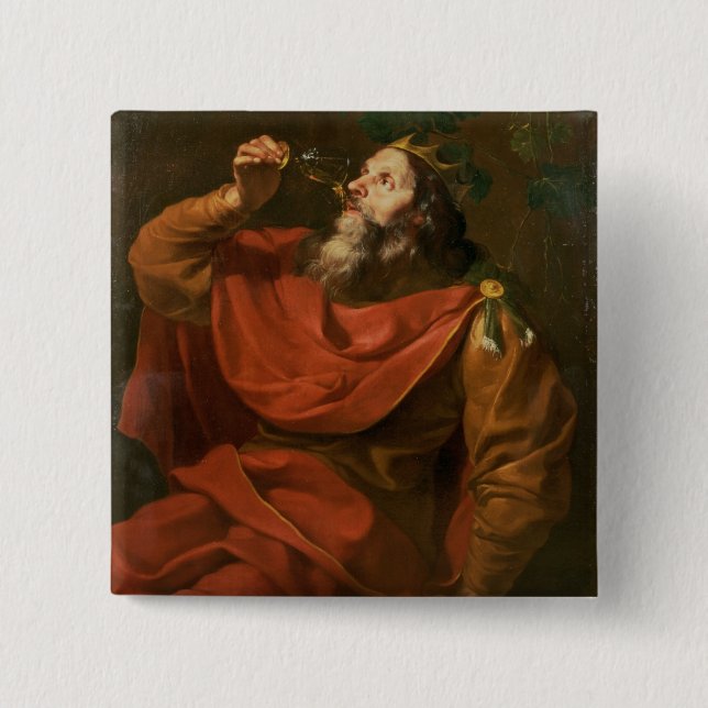 King Midas Pinback Button (Front)