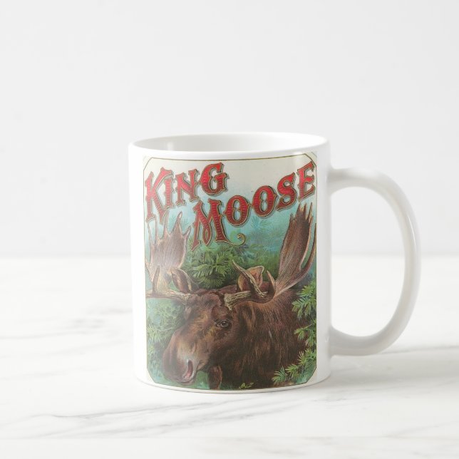 King Moose Coffee Mug (Right)