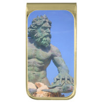 King Neptune by Shirley Taylor Gold Finish Money Clip