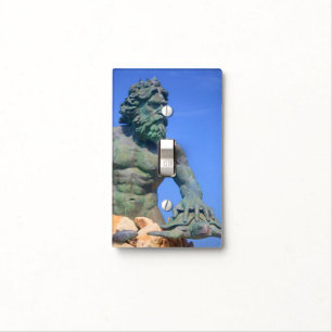 King Neptune by Shirley Taylor Light Switch Cover