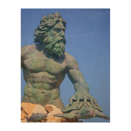 King Neptune by Shirley Taylor Wood Wall Decor