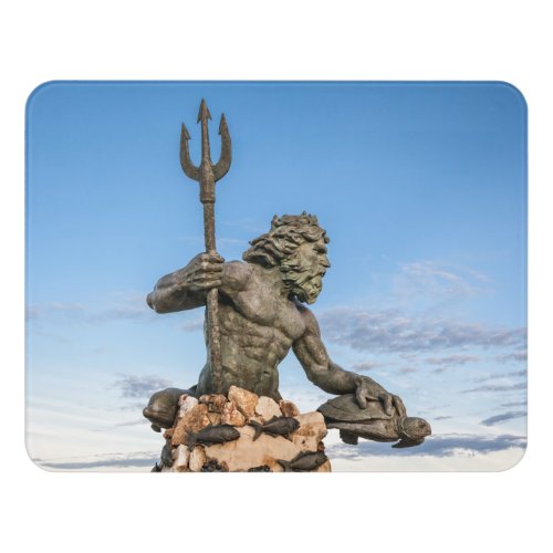 King Neptune Door Sign