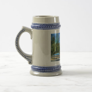 King Neptune Emerging from the Sea Beer Stein