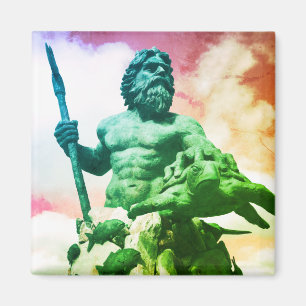 king neptune roman mythology magnet