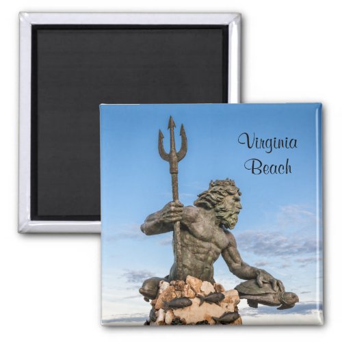 King Neptune Statue Magnet