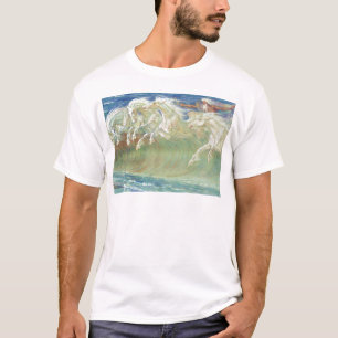 KING NEPTUNE'S HORSES RIDE THE WAVES T-Shirt