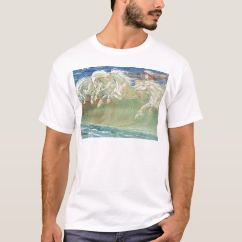 KING NEPTUNES HORSES RIDE THE WAVES T_Shirt
