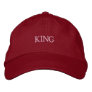 KING Nice Visor Handsome-Hat Elegant Sports Cool Embroidered Baseball Cap