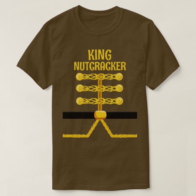KING Nutcracker Matching Family Christmas T-Shirt (Design Front)