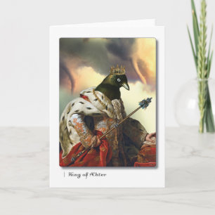 King of Aether Tarot Greeting Card
