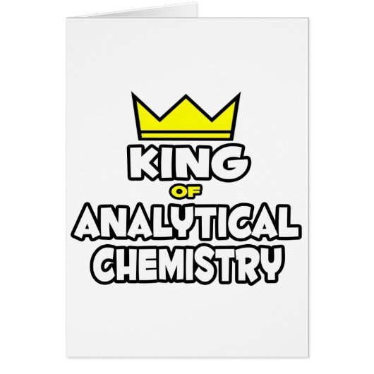 King of Analytical Chemistry Cards (Front)