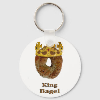 King of Bagels Keychain