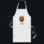 King of Bagels Long Apron<br><div class="desc">Apron Template</div>
