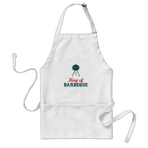 King of Barbeque Adult Apron