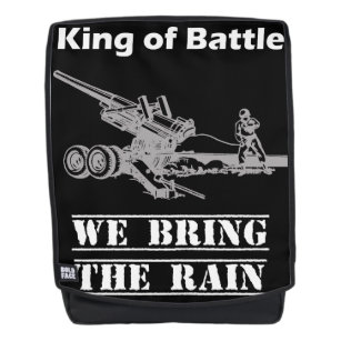 King of Battle - Field Artillery - Bring the Rain Backpack
