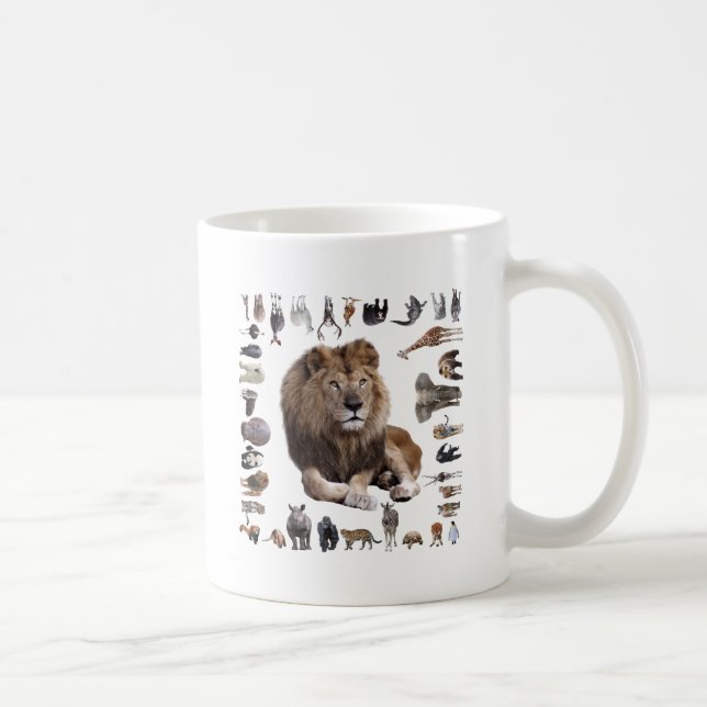 King of Beasts Coffee Mug (Right)
