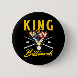 King Of Billiards Pool Snooker Billiards Rack Cue  Button