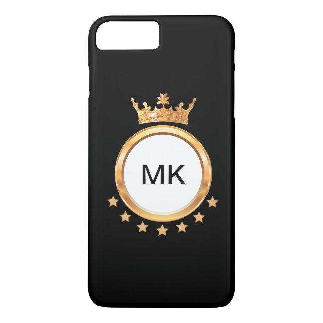King Of Bling Monogram Case-Mate iPhone Case (Back)