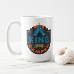 King of Camping Coffee Mug