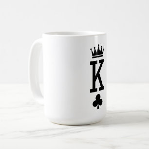 King of cards coffee mug