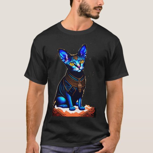 King of Cats Where Feline Royalty Reigns T_Shirt