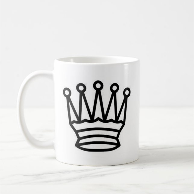 King of Chess Coffee Mug (Left)