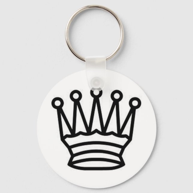 King of Chess Keychain (Front)