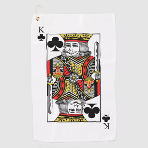 King of Clubs Golf Towel