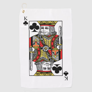 King of Clubs Golf Towel