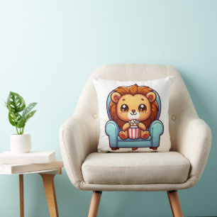 King Of Comfort Throw Pillow