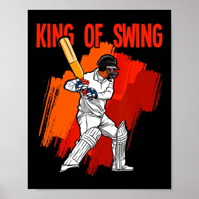 King Of Cricket  Poster (Front)