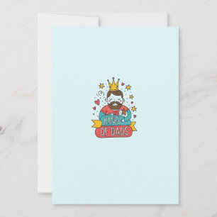 King of Dads Father's Day Invitation