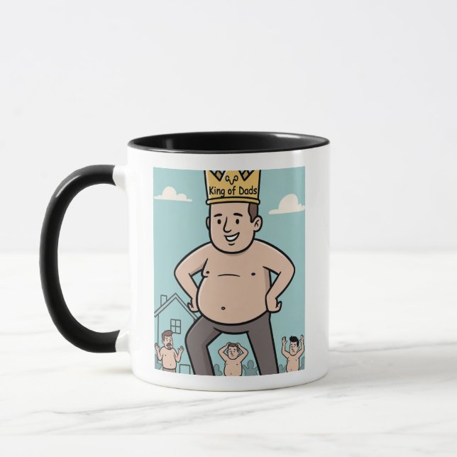 king of dads mug (Left)