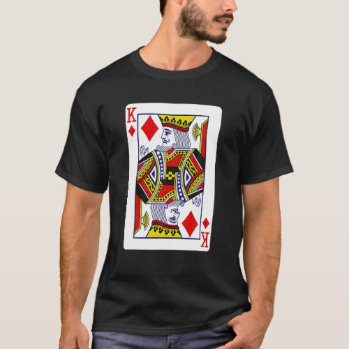King Of Diamonds Playing Cards Halloween Costume C T_Shirt