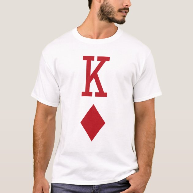 king playing card t shirt