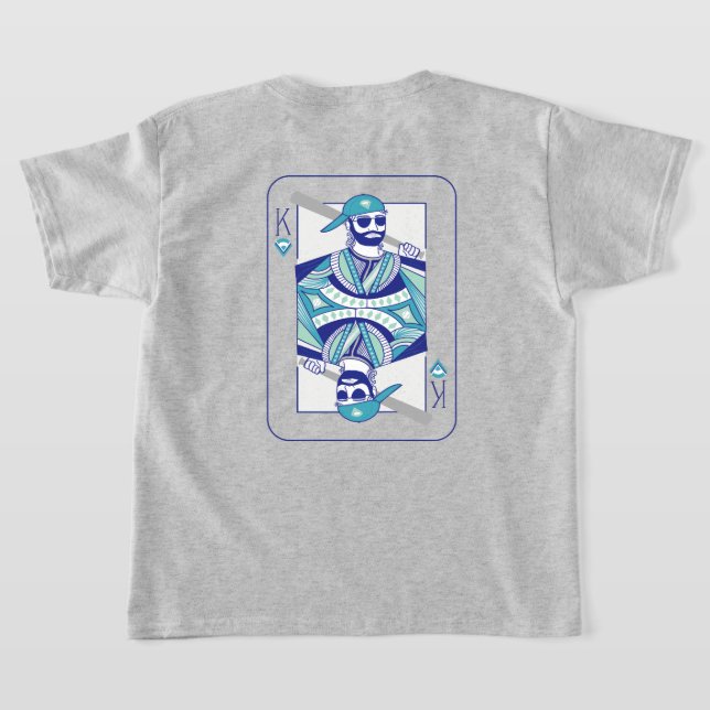 King of Diamonds Youth Baseball Shirt (Laydown Back)