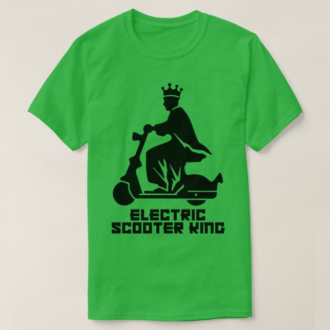 King of Electric Scooters T-Shirt (Design Front)