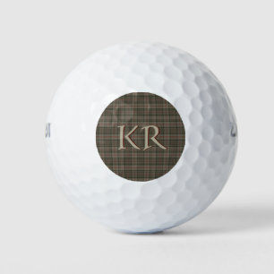 King of England Balmoral Royal Tartan Golf Balls